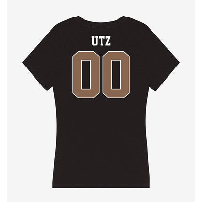 Coastal Carolina - NCAA Women's Soccer : Addie Utz - Women's V-Neck T-Shirt-1