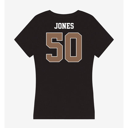 Coastal Carolina - NCAA Football : Nasir Jones - Women's V-Neck T-Shirt-1