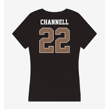 Coastal Carolina - NCAA Women's Volleyball : Kayla Channell - Women's V-Neck T-Shirt-1