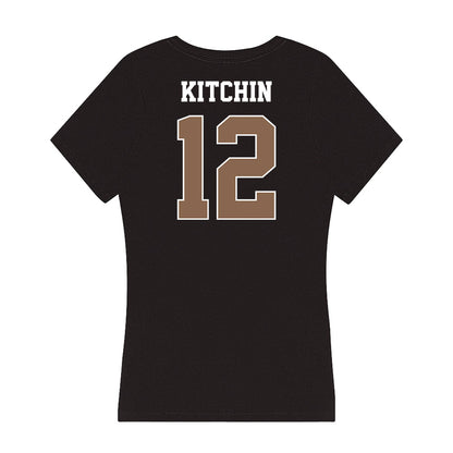 Coastal Carolina - NCAA Women's Lacrosse : Evelyn Kitchin - Women's V-Neck T-Shirt-1