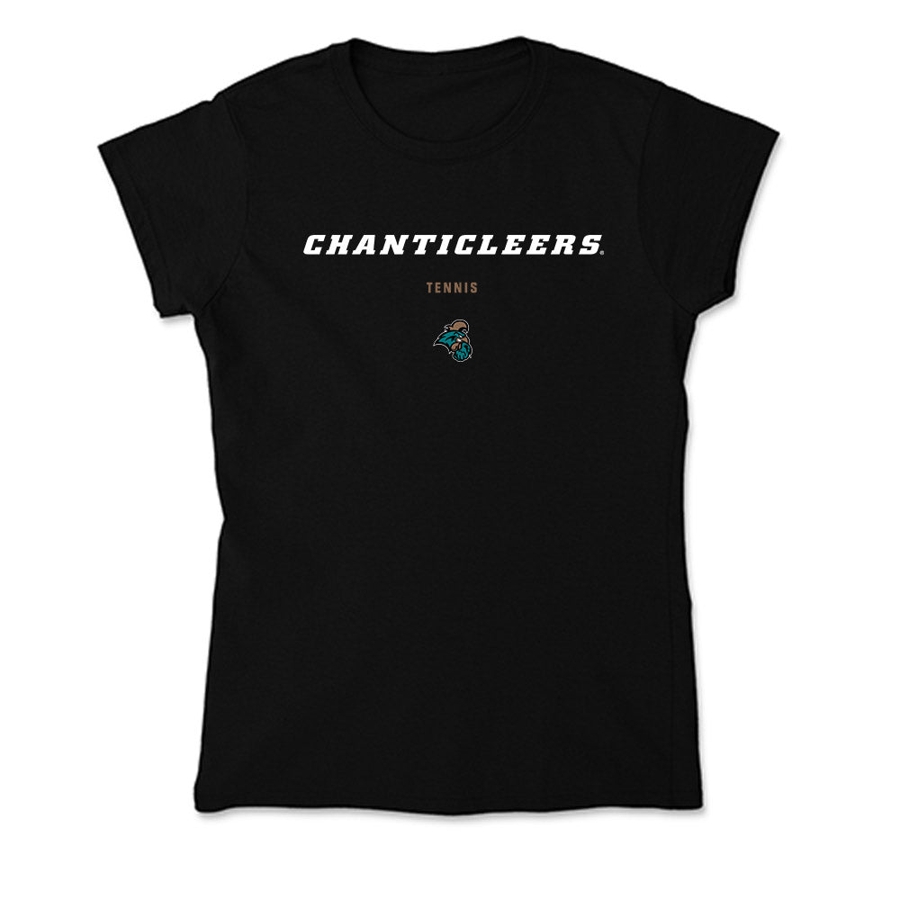 Coastal Carolina - NCAA Women's Tennis : Aida Mitrache - Soft Style Women’s T-Shirt-0