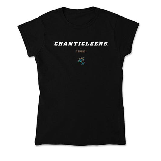 Coastal Carolina - NCAA Women's Tennis : Aida Mitrache - Soft Style Women’s T-Shirt-0