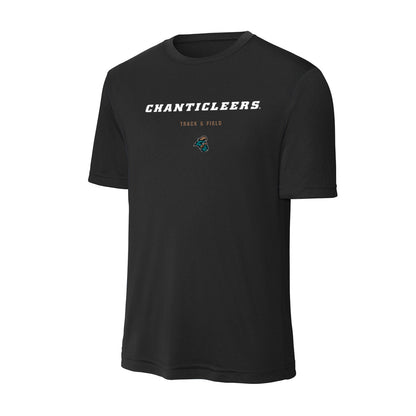 Coastal Carolina - NCAA Men's Track & Field : DeMarcus Boykin - Activewear T-Shirt-0