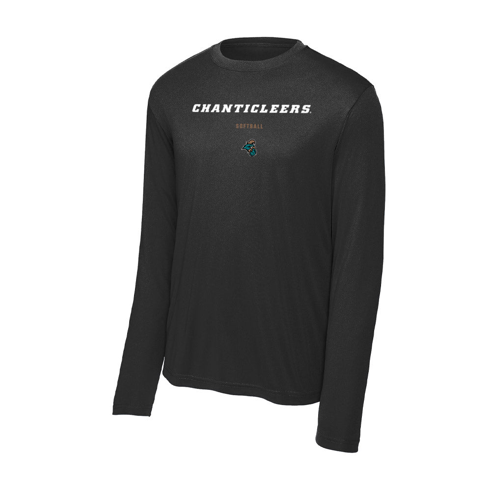 Coastal Carolina - NCAA Softball : Leah Kendall - Activewear Long Sleeve T-Shirt-0