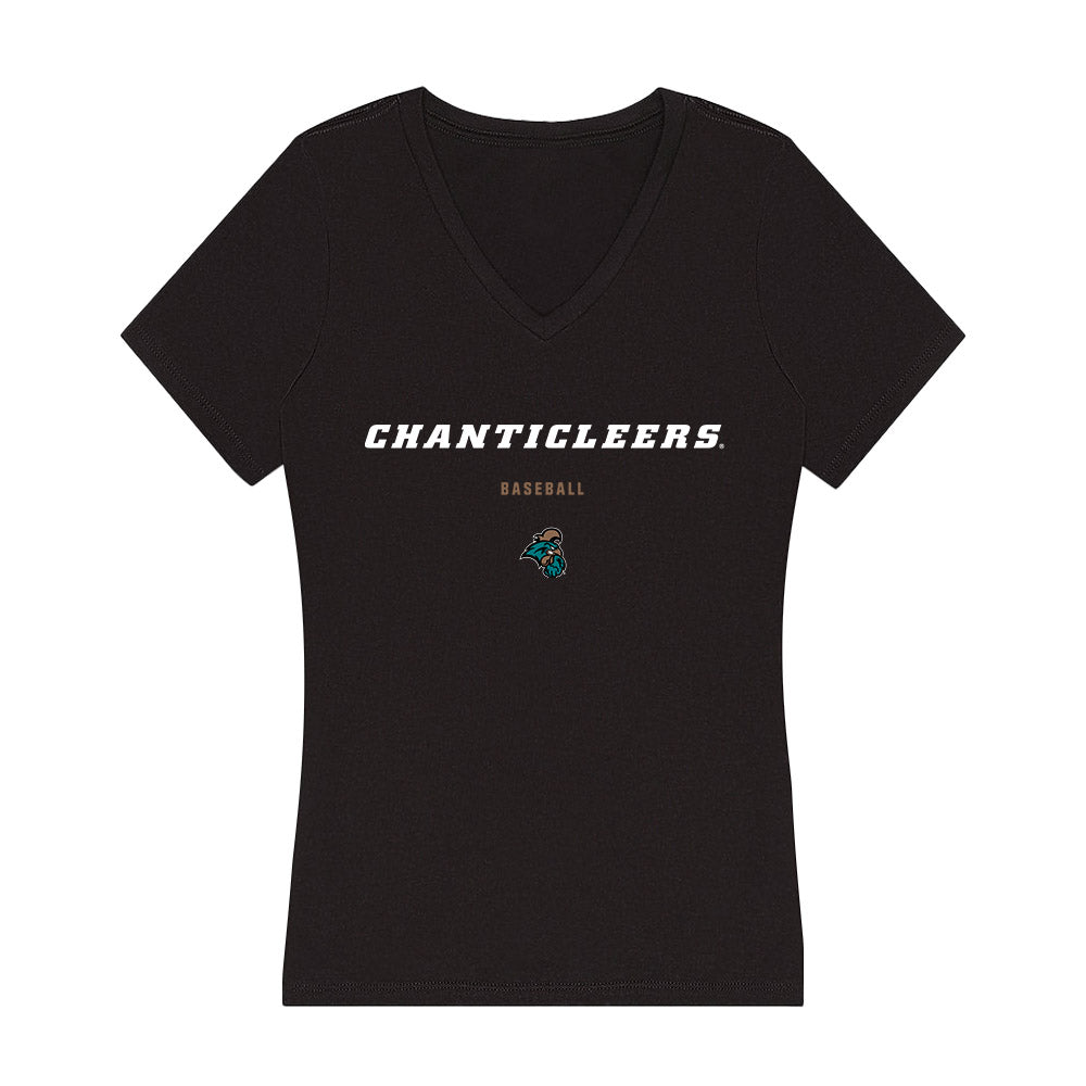  - NCAA Baseball : Darin Horn - Women's V-Neck T-Shirt-0