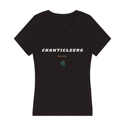 - NCAA Baseball : Darin Horn - Women's V-Neck T-Shirt-0