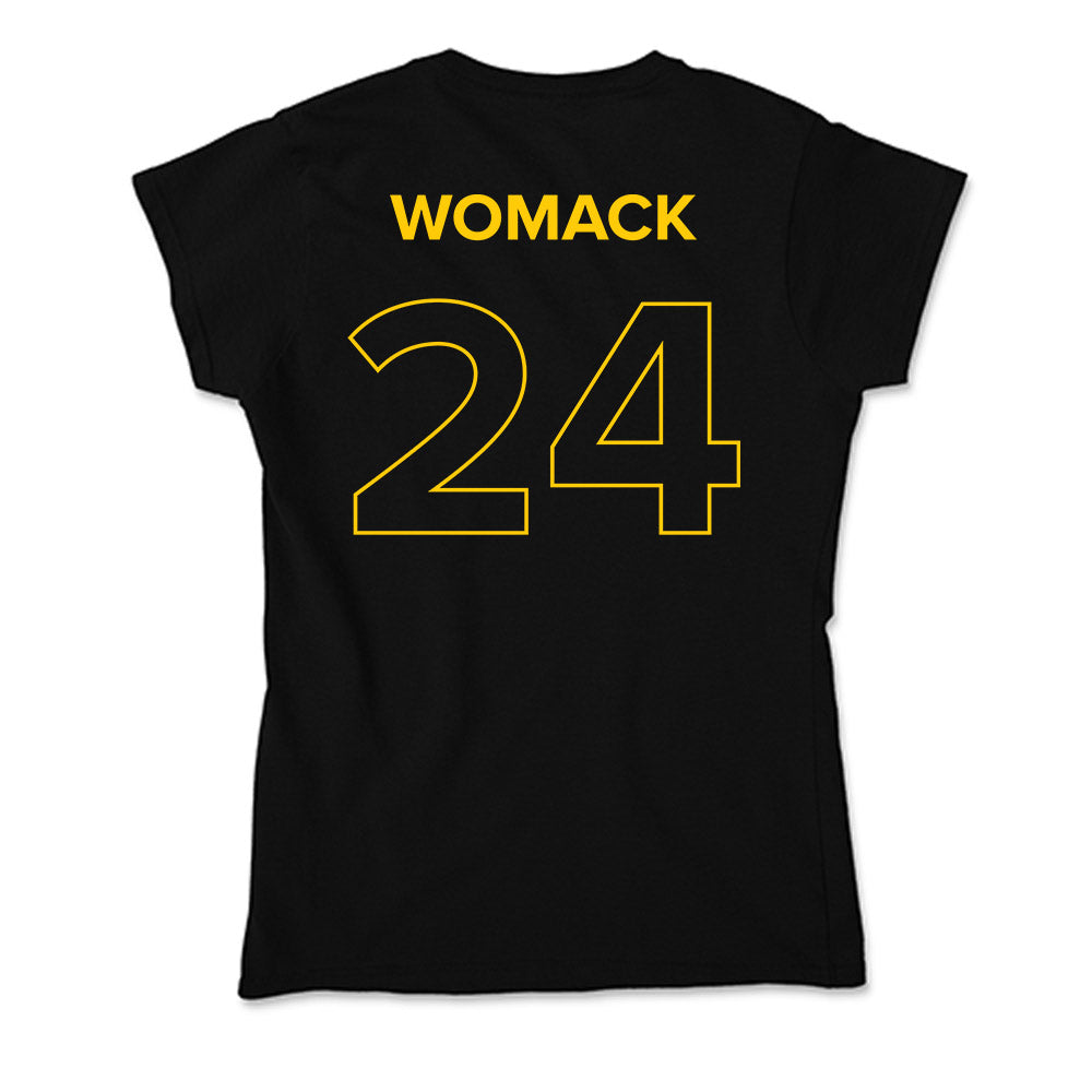 Towson - NCAA Men's Basketball : Jaquan Womack - Soft Style Women’s T-Shirt-1