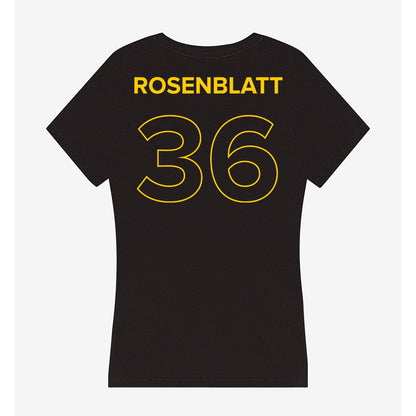Towson - NCAA Women's Soccer : Sofia Rosenblatt - Women's V-Neck T-Shirt-1