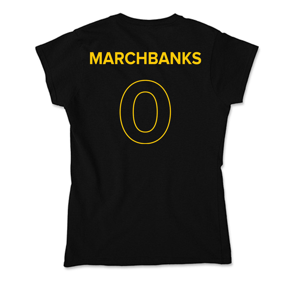 Towson - NCAA Women's Basketball : Masyn Marchbanks - Soft Style Women’s T-Shirt-1