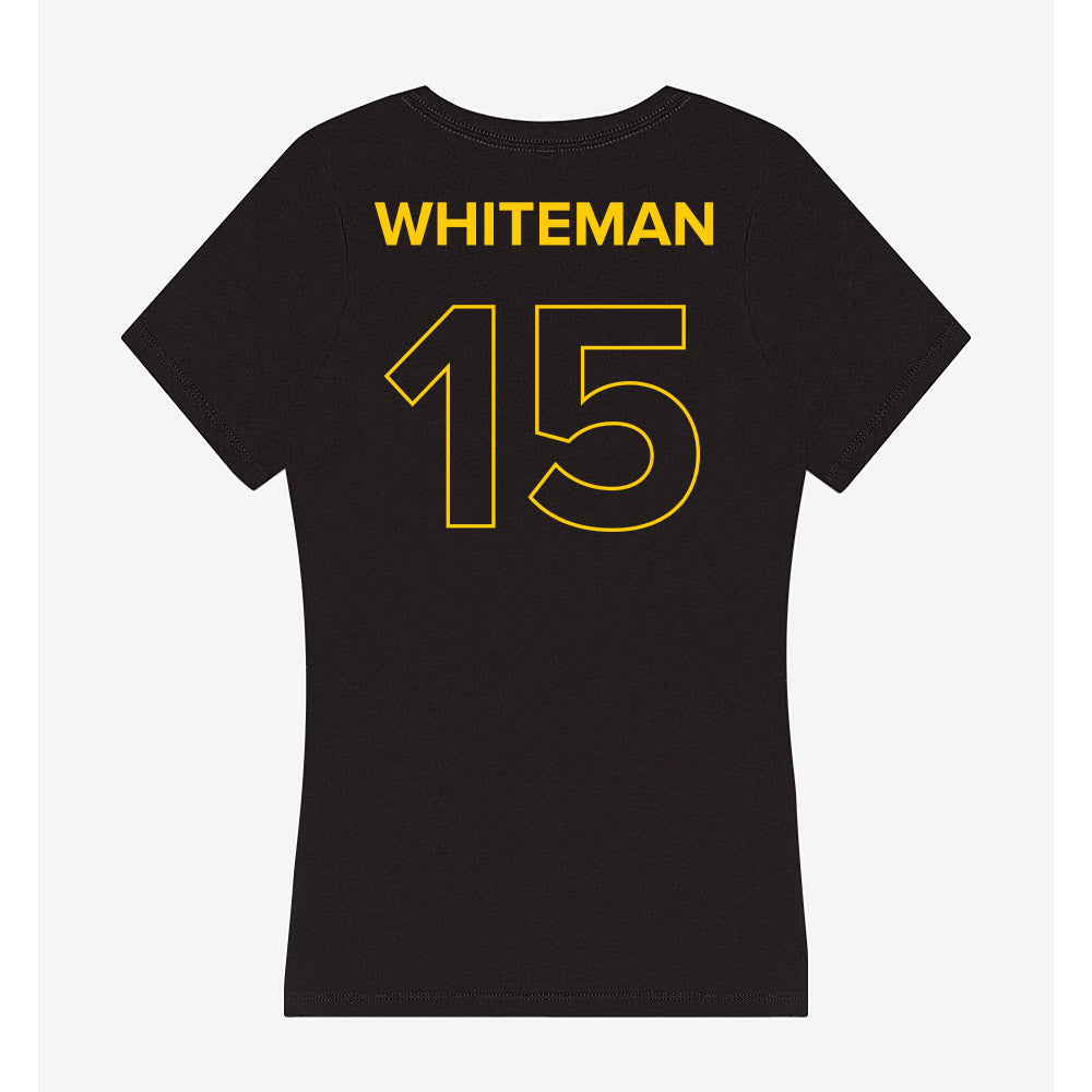 Towson - NCAA Baseball : Jacob Whiteman - Women's V-Neck T-Shirt-1