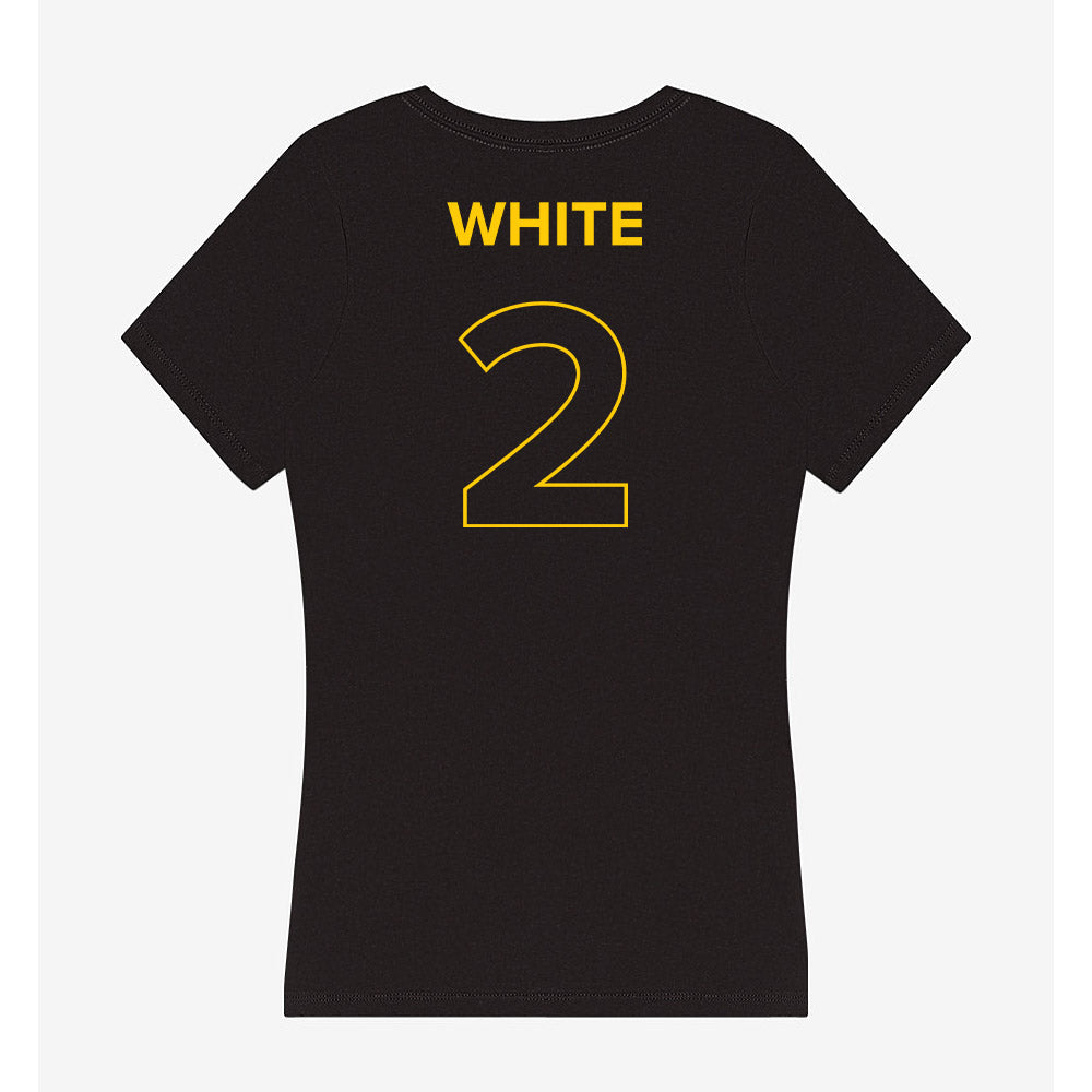 Towson - NCAA Football : Kaden White - Women's V-Neck T-Shirt-1