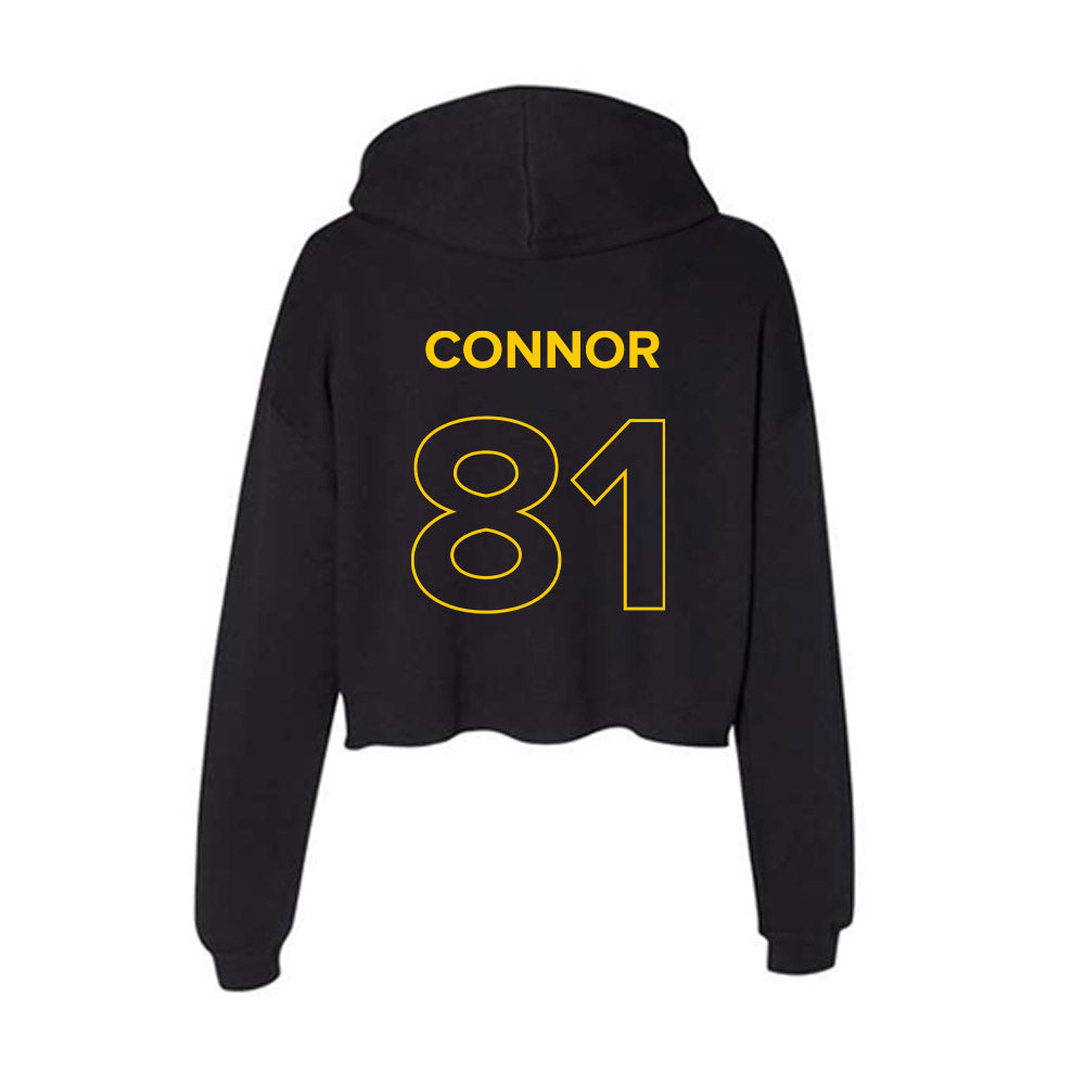 Towson - NCAA Women's Lacrosse : Jacinda Connor - Women's Crop Fleece Hoodie-1