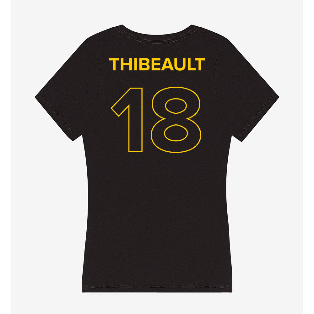 Towson - NCAA Women's Soccer : Sophie Thibeault - Women's V-Neck T-Shirt-1