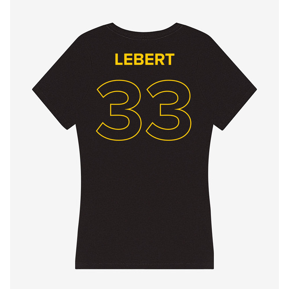 Towson - NCAA Softball : Hannah Lebert - Women's V-Neck T-Shirt-1
