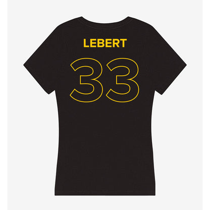 Towson - NCAA Softball : Hannah Lebert - Women's V-Neck T-Shirt-1
