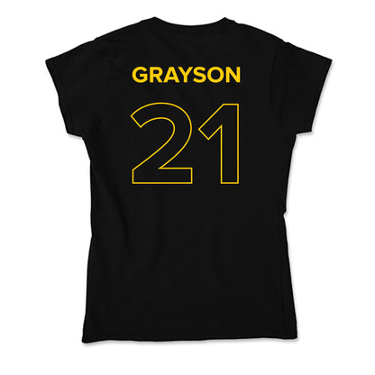 Towson - NCAA Football : Kyron Grayson - Soft Style Women’s T-Shirt-1