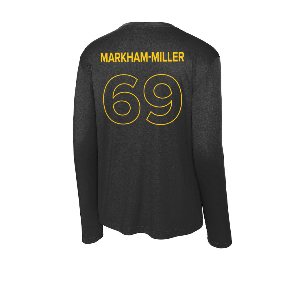 Towson - NCAA Football : Ian Markham-Miller - Activewear Long Sleeve T-Shirt