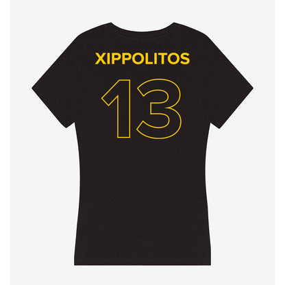 Towson - NCAA Women's Lacrosse : Courtney Xippolitos - Women's V-Neck T-Shirt-1