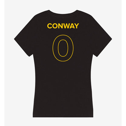 Towson - NCAA Men's Basketball : Ryan Conway - Women's V-Neck T-Shirt-1