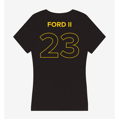 Towson - NCAA Football : JaVon Ford II - Women's V-Neck T-Shirt-1
