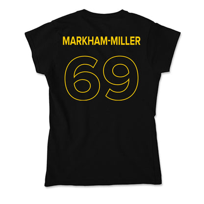 Towson - NCAA Football : Ian Markham-Miller - Soft Style Women’s T-Shirt-1