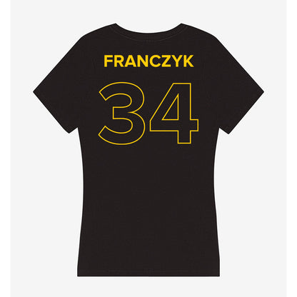 Towson - NCAA Softball : Grace Franczyk - Women's V-Neck T-Shirt-1