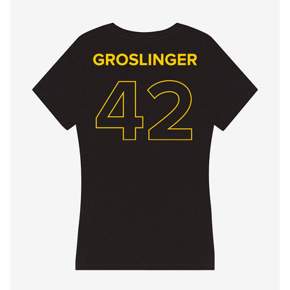 Towson - NCAA Football : Max Groslinger - Women's V-Neck T-Shirt-1