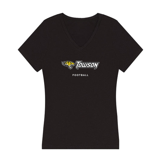 Towson - NCAA Football : Jai Nettles - Women's V-Neck T-Shirt-0