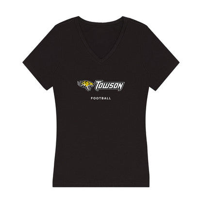 Towson - NCAA Football : Winston Watkins - Women's V-Neck T-Shirt-0