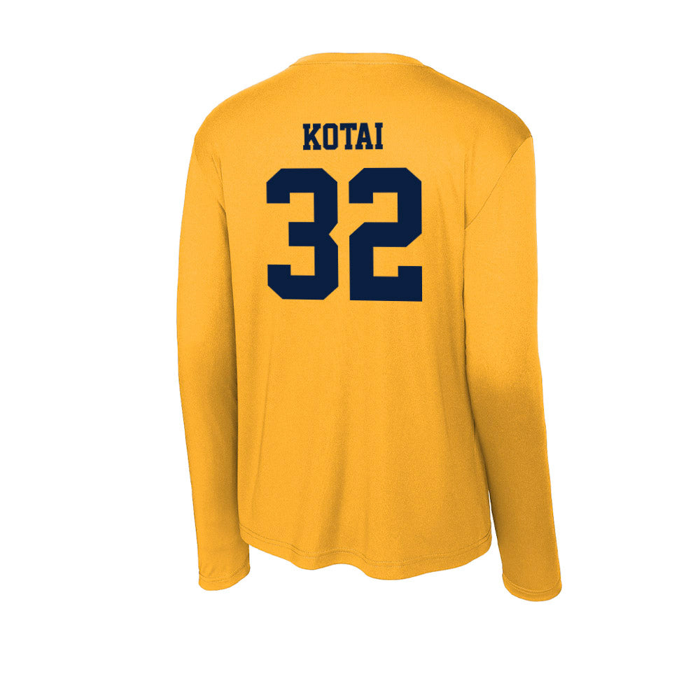 AU - NCAA Men's Ice Hockey : Josh Kotai - Activewear Long Sleeve T-Shirt-1