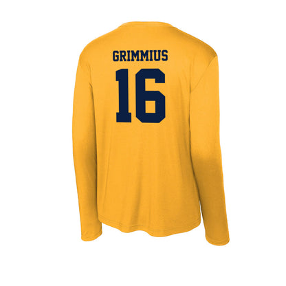 AU - NCAA Softball : Haley Grimmius - Activewear Long Sleeve T-Shirt