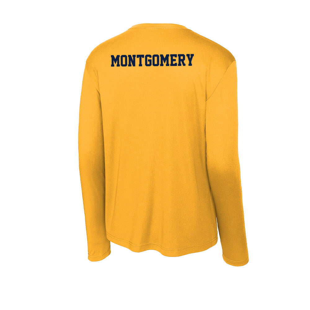 AU - NCAA Women's Swimming & Diving : Makoa Montgomery - Activewear Long Sleeve T-Shirt-1