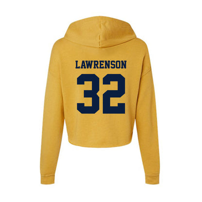 AU - NCAA Women's Basketball : Makinley Lawrenson - Women's Crop Fleece Hoodie-1