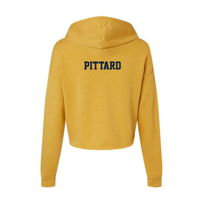 AU - NCAA Acrobatics & Tumbling : Averie Pittard - Women's Crop Fleece Hoodie-1