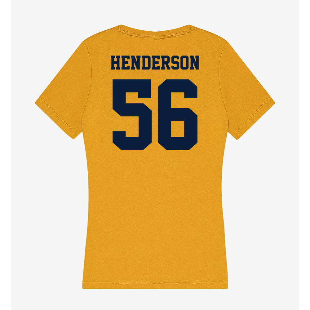 AU - NCAA Football : Jace Henderson - Women's V-Neck T-Shirt-1