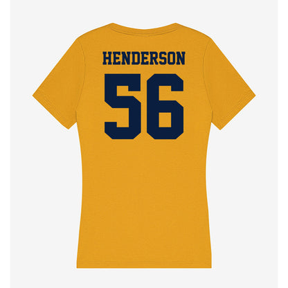 AU - NCAA Football : Jace Henderson - Women's V-Neck T-Shirt-1