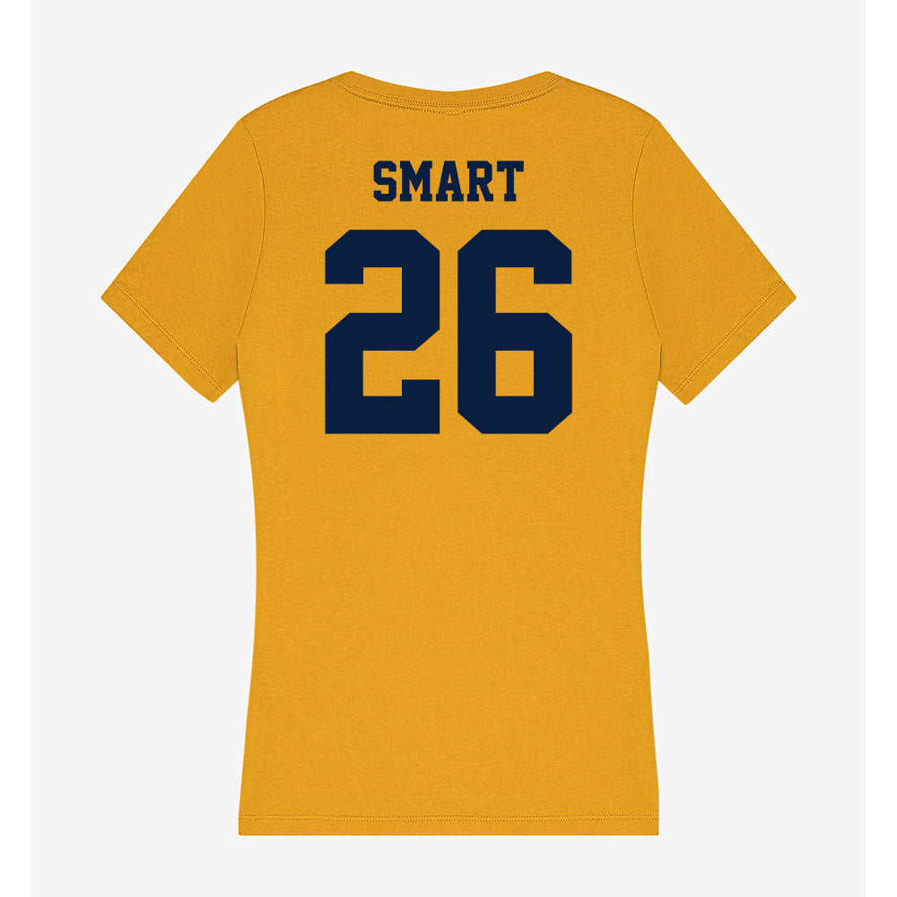 AU - NCAA Softball : Sidney Smart - Women's V-Neck T-Shirt-1