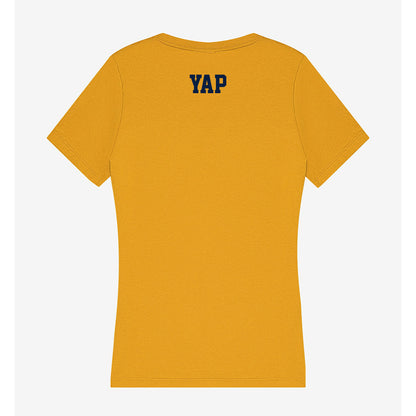 AU - NCAA Men's Swimming & Diving : Yong Jie Yap - Women's V-Neck T-Shirt-1
