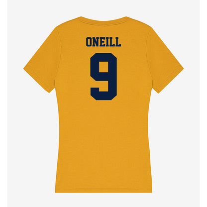 AU - NCAA Baseball : Connor Oneill - Women's V-Neck T-Shirt-1