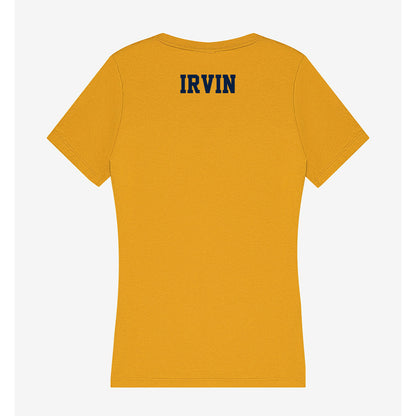 AU - NCAA Acrobatics & Tumbling : Maren Irvin - Women's V-Neck T-Shirt-1