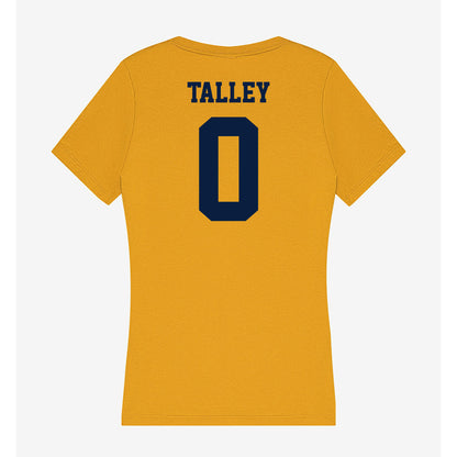 AU - NCAA Men's Basketball : Markus Talley - Women's V-Neck T-Shirt-1