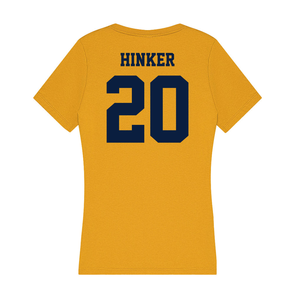 AU - NCAA Men's Basketball : Caden Hinker - Women's V-Neck T-Shirt-1