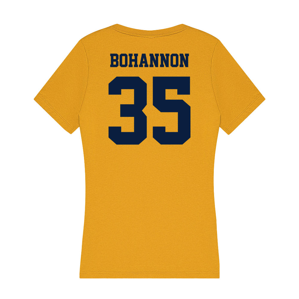 AU - NCAA Baseball : Bryson Bohannon - Women's V-Neck T-Shirt-1