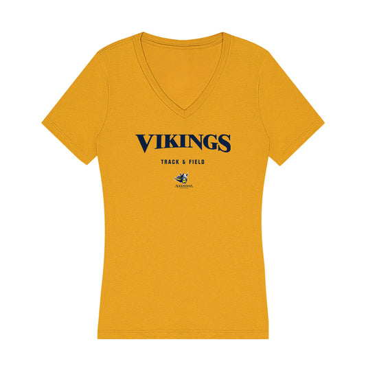AU - NCAA Women's Track & Field : Makinze Rensink - Women's V-Neck T-Shirt-0