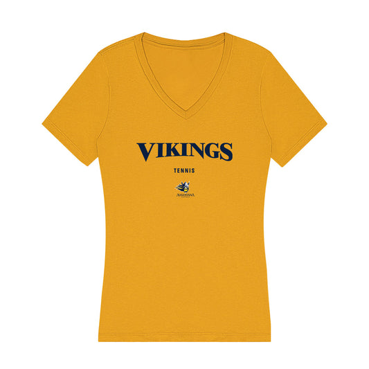 AU - NCAA Men's Tennis : Joseph Plachy - Women's V-Neck T-Shirt-0