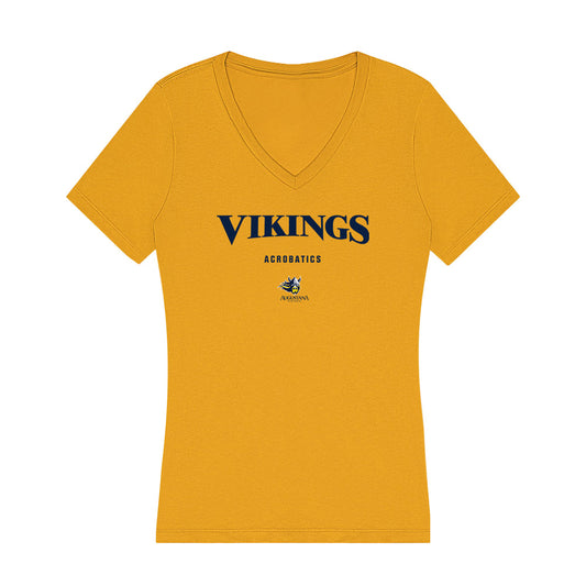 AU - NCAA Acrobatics & Tumbling : Jessica Cook - Women's V-Neck T-Shirt-0