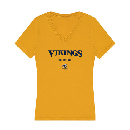 AU - NCAA Men's Basketball : Conner Kraft - Women's V-Neck T-Shirt-0