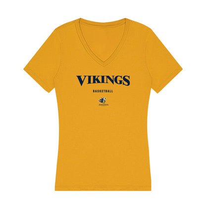 AU - NCAA Men's Basketball : Riley Johnson - Women's V-Neck T-Shirt-0