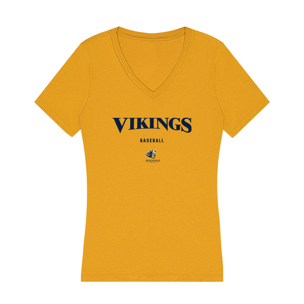 AU - NCAA Baseball : Kobe Eikmeier - Women's V-Neck T-Shirt-0