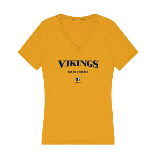AU - NCAA Men's Cross Country : Colten Brand - Women's V-Neck T-Shirt-0